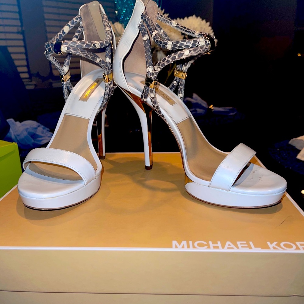 Michael Kors Marble Heels